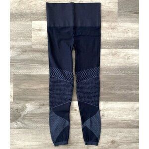 SPANX Look at Me Now Seamless Moto 27” Legging Indigo Sky Blue Tummy Control XL